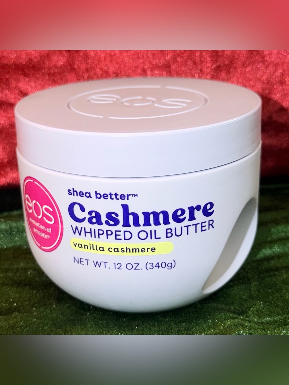 eos  Vanilla Cashmere Whipped Oil Butter -